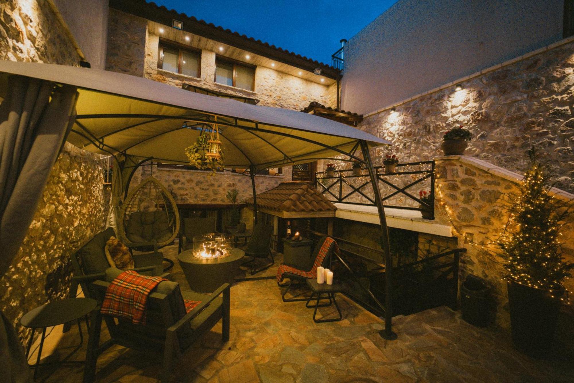 Afanos Guesthouse Arájova Exterior foto